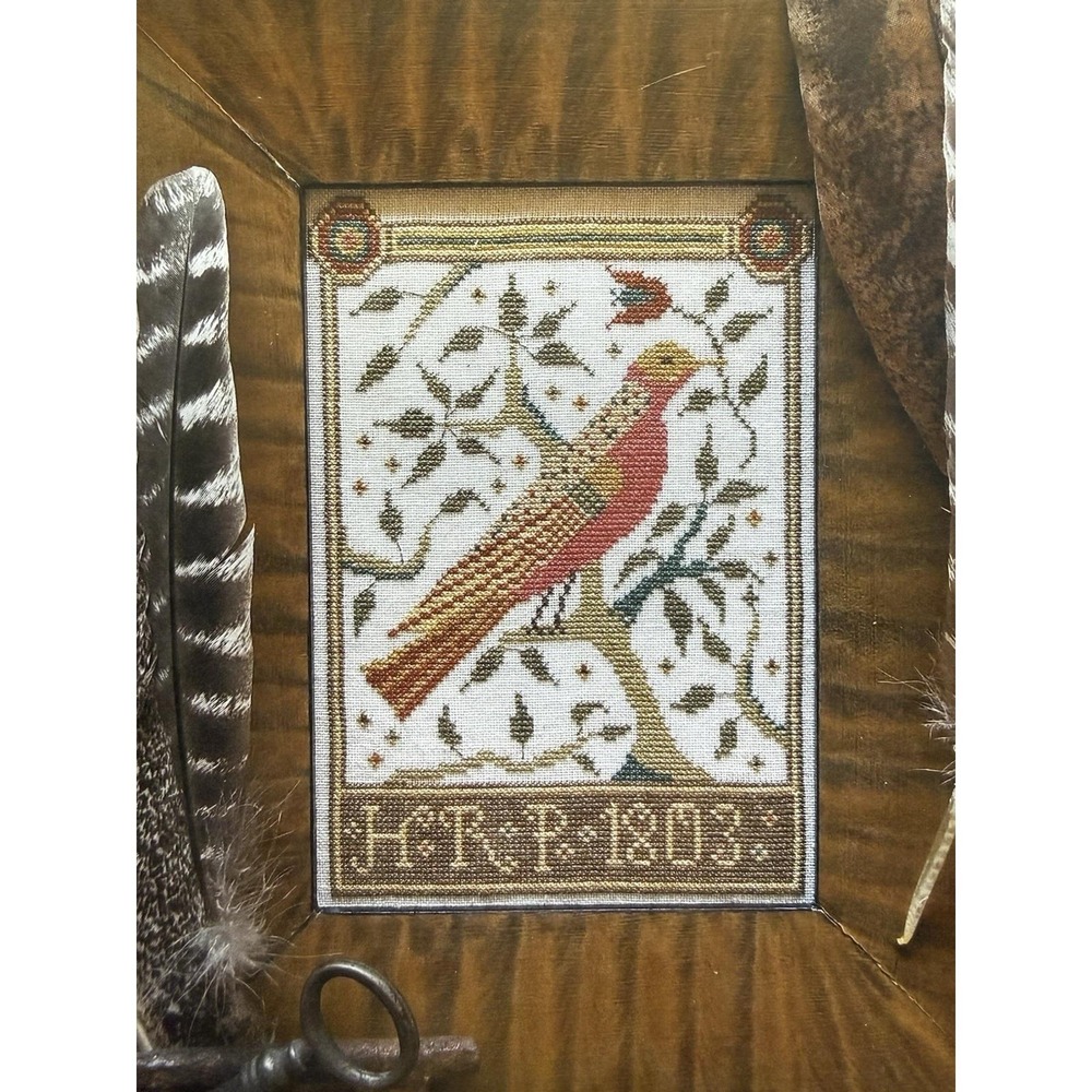 A Pennsylvania Bird Cross Stitch Pattern By Hello From Liz Mathews